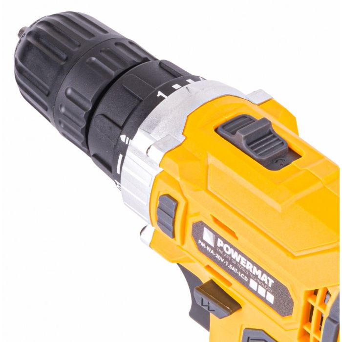 Wkrętarka wiertarka akumulatorowa 20V LCD Sklep FV