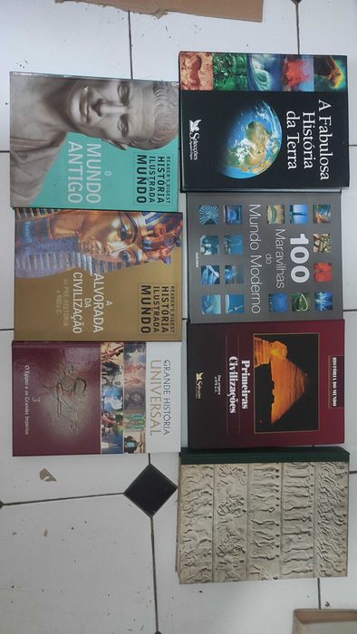 7 Livros de História Universal - Capa dura