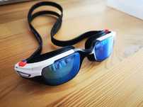 Okulary pływackie Decathlon Nabaiji Spirit S lustrzane niebieskie