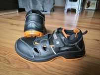 Swolx buty robocze ochronne BHP z blachą czarne 37 sandały unisex