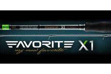 Спиннинги Favorite X1 и X1.1 NEW. Бесплатная доставка !