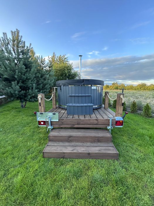 Relax na kólkach mobilna balia/jacuzzi na wynajm