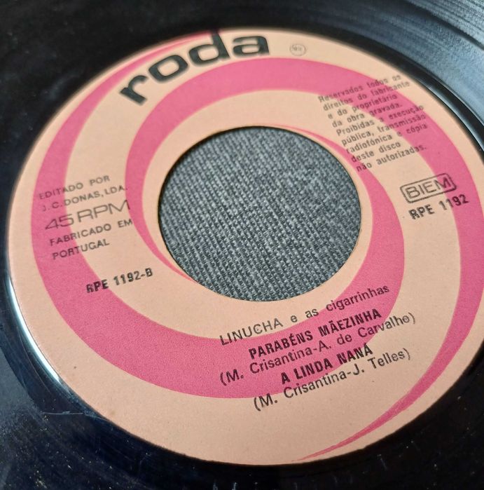 Linucha e as Cigarrinhas Single Vinil
