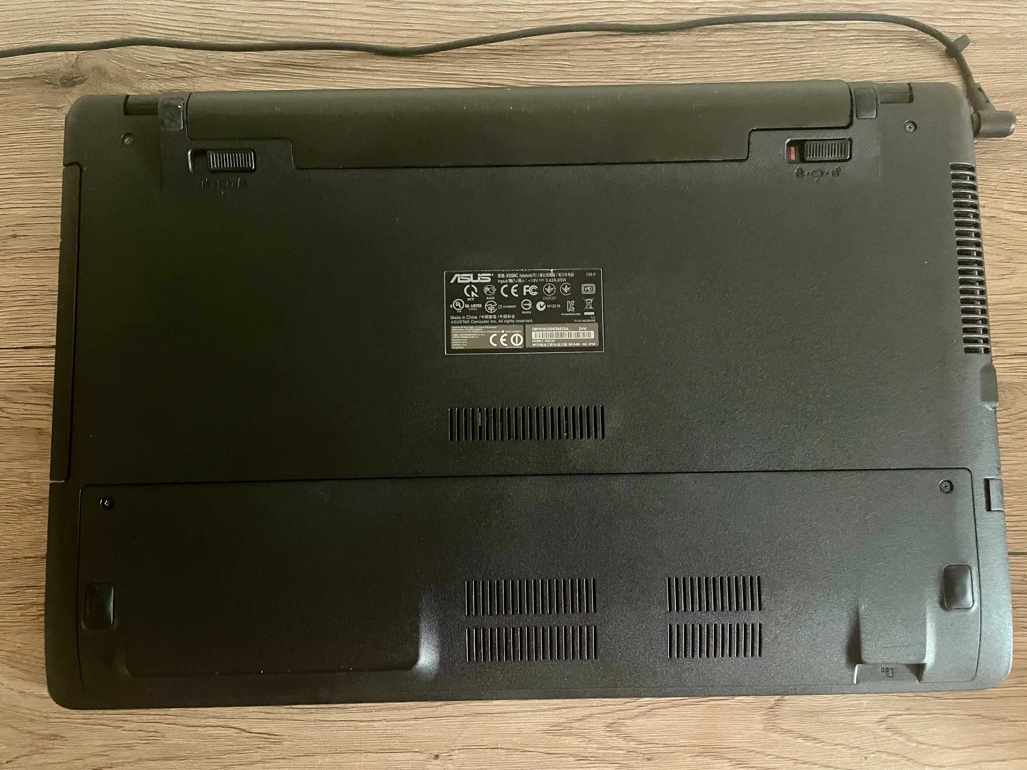 Laptop ASUS X550CC • i5 • SSD 1TB • 4GB RAM • GeForce 720M
