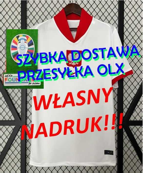 Koszulka piłkarska Polska Euro 2024 S, M, L, XL | Wysyłka OLX |