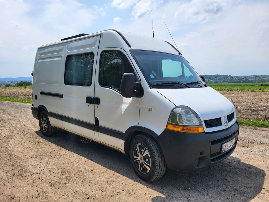 Kamper, kampervan Renault Master II 2 samowystarczalny