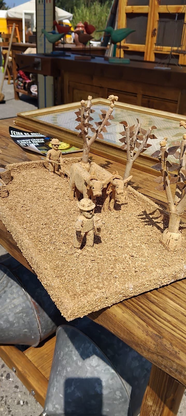 Arte pastoril em cortiça