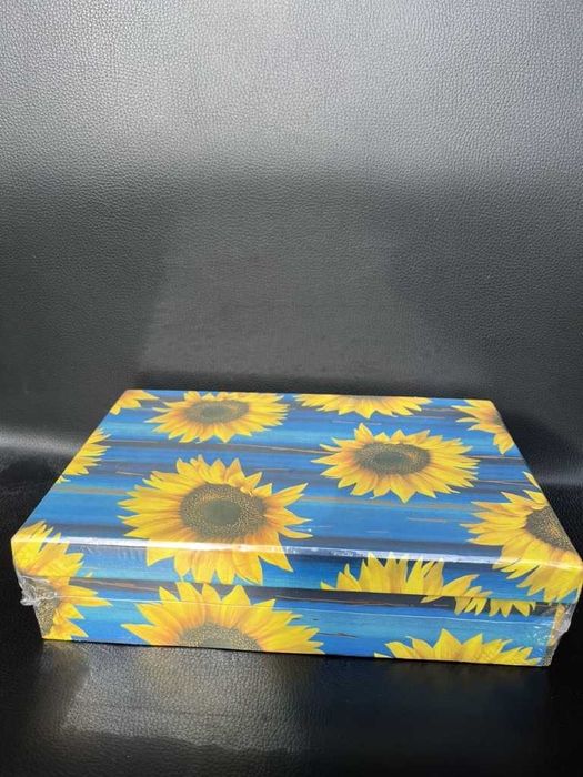 Zestaw pudełek prezentowych 3 sztuki słonecznik