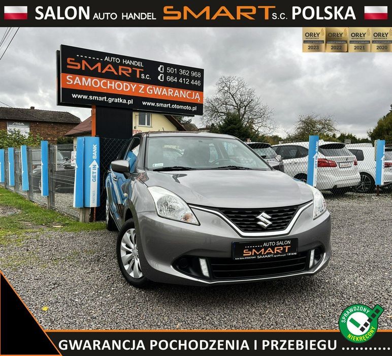 Suzuki Baleno LEDY / Salon Pl / Bezwypadek / Jedyne 64 tyś km