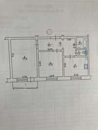 Продам квартиру 2х комнатную. Молодежный