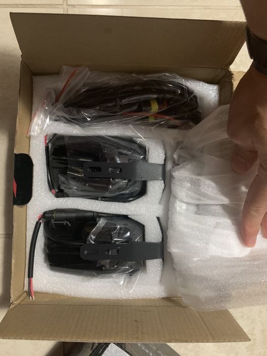 Kit Farois de nevoeiro LED auxiliares de 40W.
