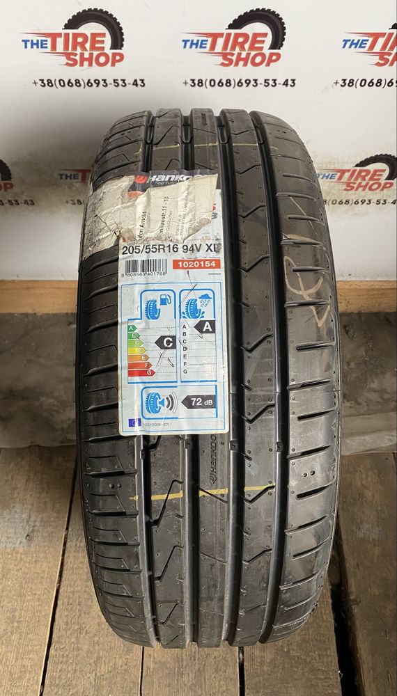 1шт 205/55R16 Hankook Ventus Prime 3 94V XL