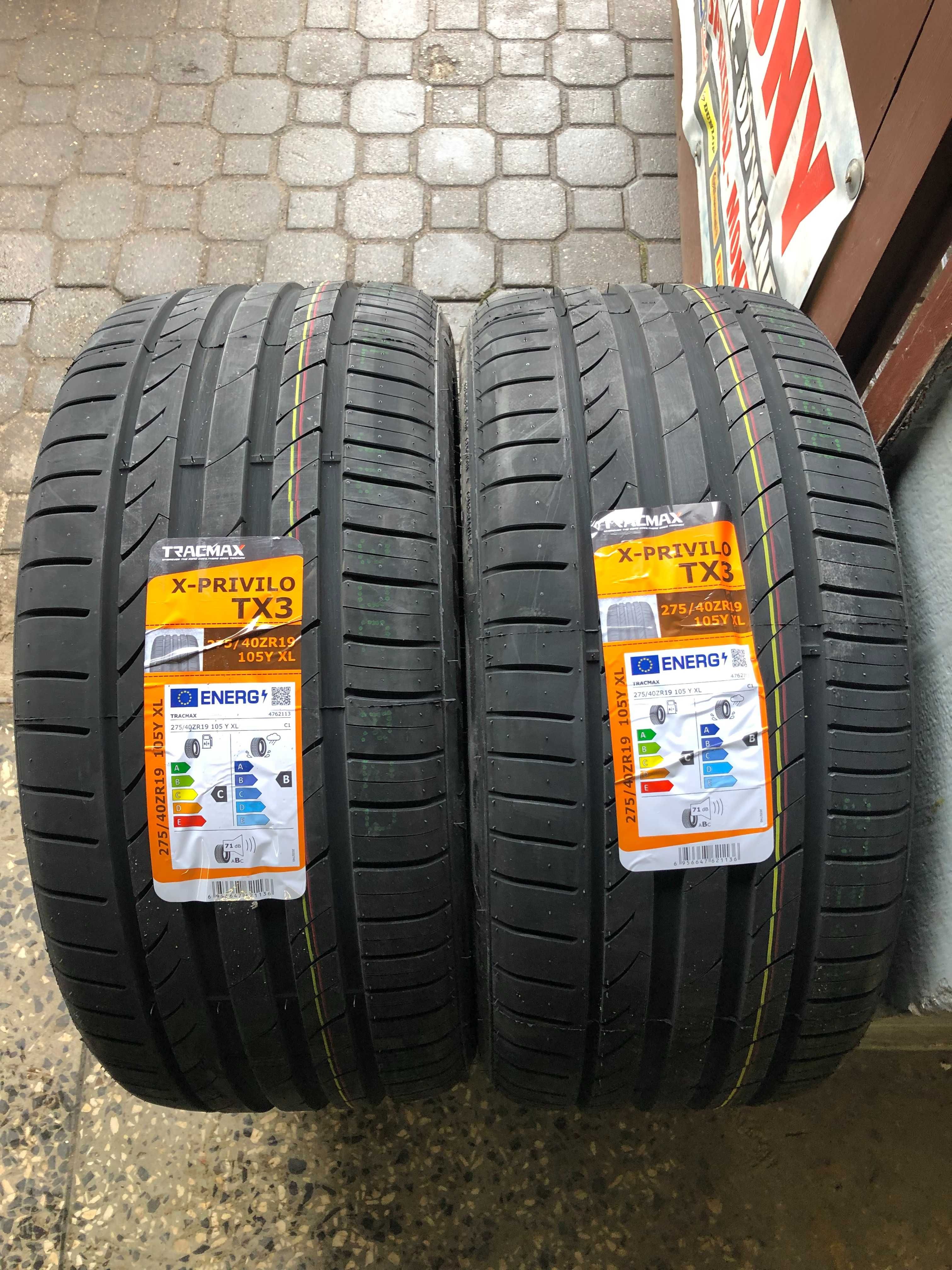 275/40r19 tracmax nowe opony letnie ! montaz w cenie !