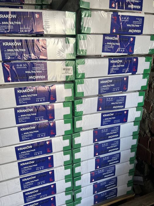 Стальні радіатори  22тип KRAKOW товщина 1.2мм високоякісні та ефективн