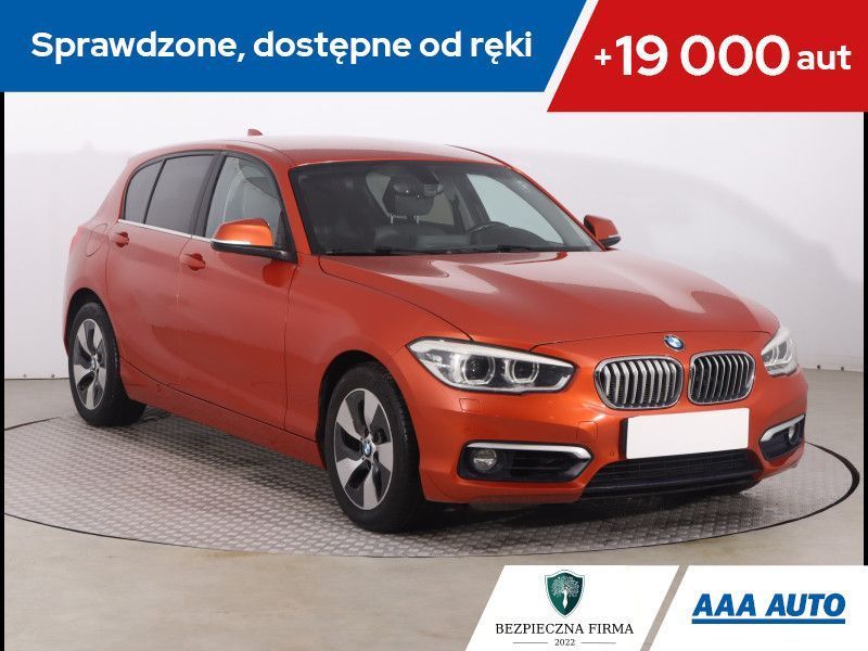 BMW Seria 1 118i, Salon Polska, Automat, Skóra, Navi, Xenon, Klimatronic,