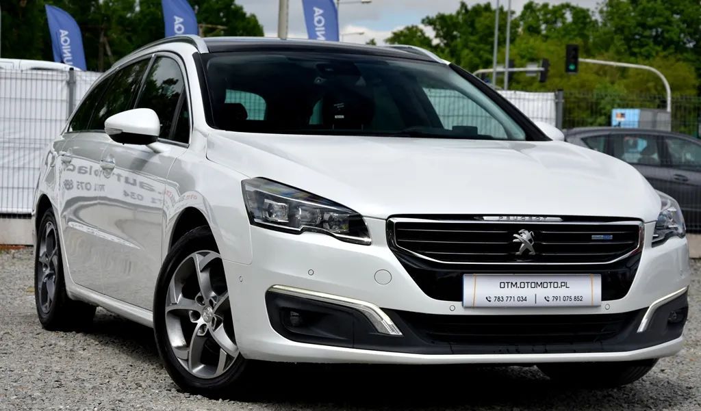 Peugeot 508 LED Navi Blis SKÓRA FULL LED grzane fotele