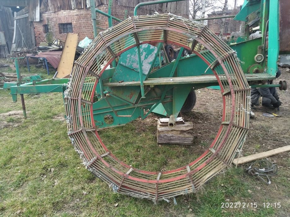 Rama z kołami kombajn Anna Wuhlmaus z644 podstawa przyczepy platforma