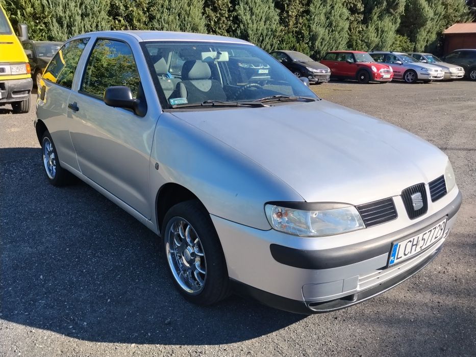 Seat Ibiza 1.4 Benz+Gaz 2002r. Sprawny,jeżdżący Aktualne opłaty