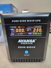 ИБП с правельной синусоидой для газовых котлов Avansa-500w 800va ups
И