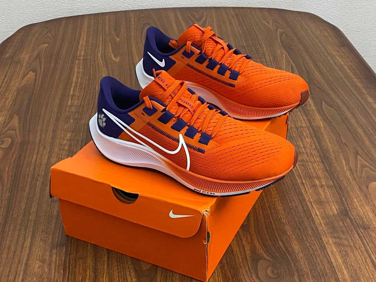 Кроссовки Nike Air Zoom
Pegasus 38 Clemson, размер 42.5