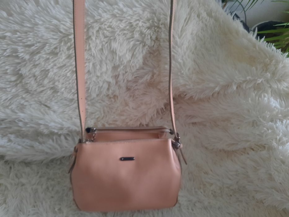 Кожаная  сумочка