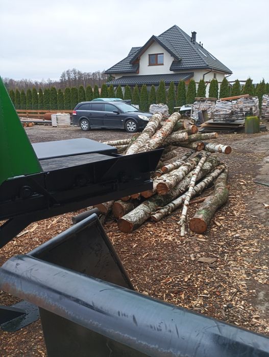 Rębak bębnowy do drewna