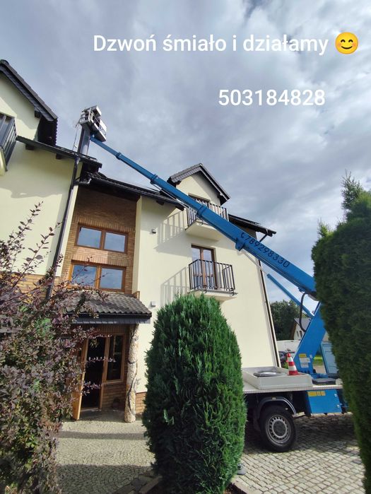 !! Podnośnik koszowy Władysławowo Hel Puck Wynajem Zwyżka Pomorskie !!