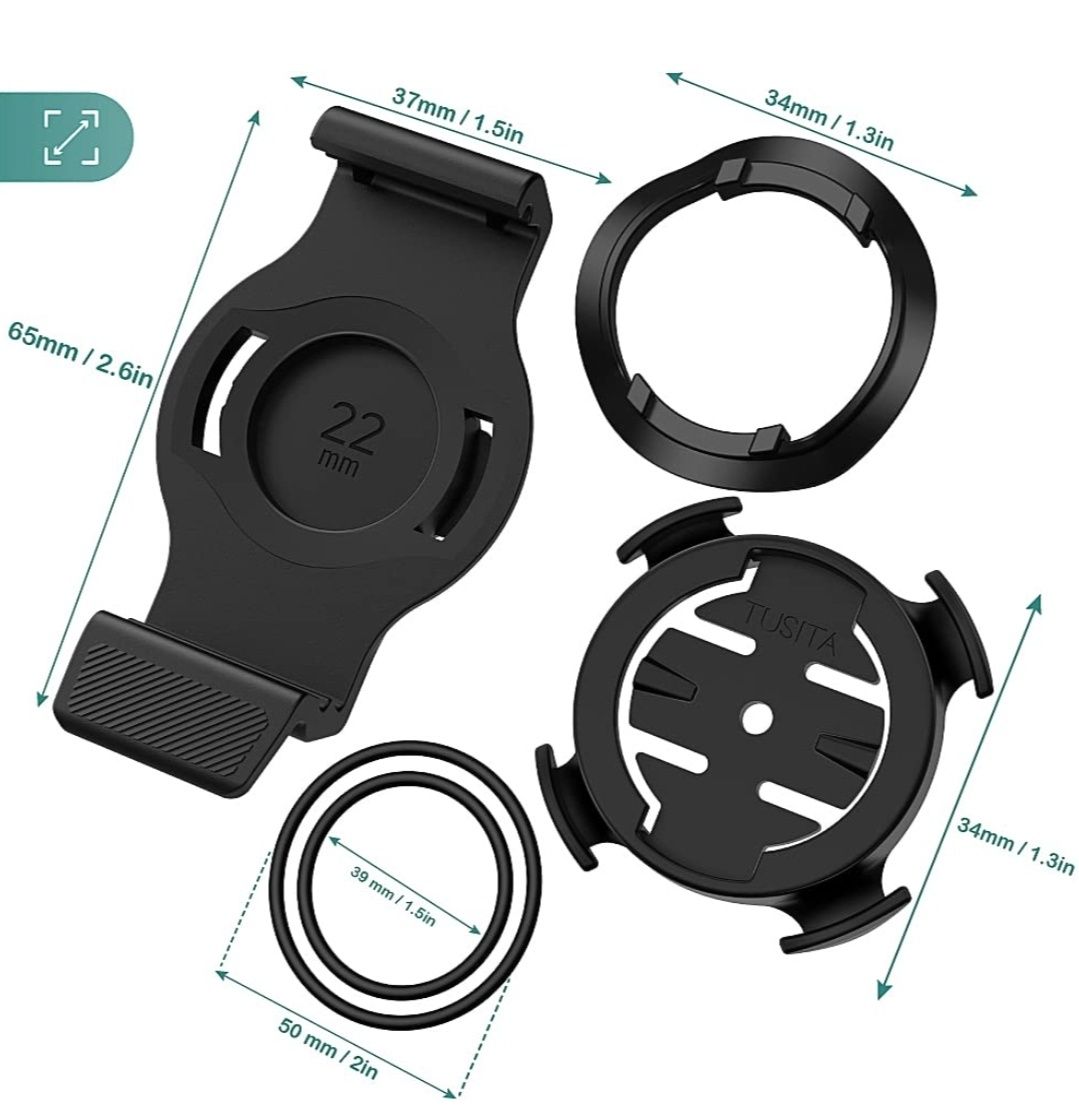 Uchwyt Rowerowy na Smartwatch Kompatybilny z Garmin Fenix 22mm