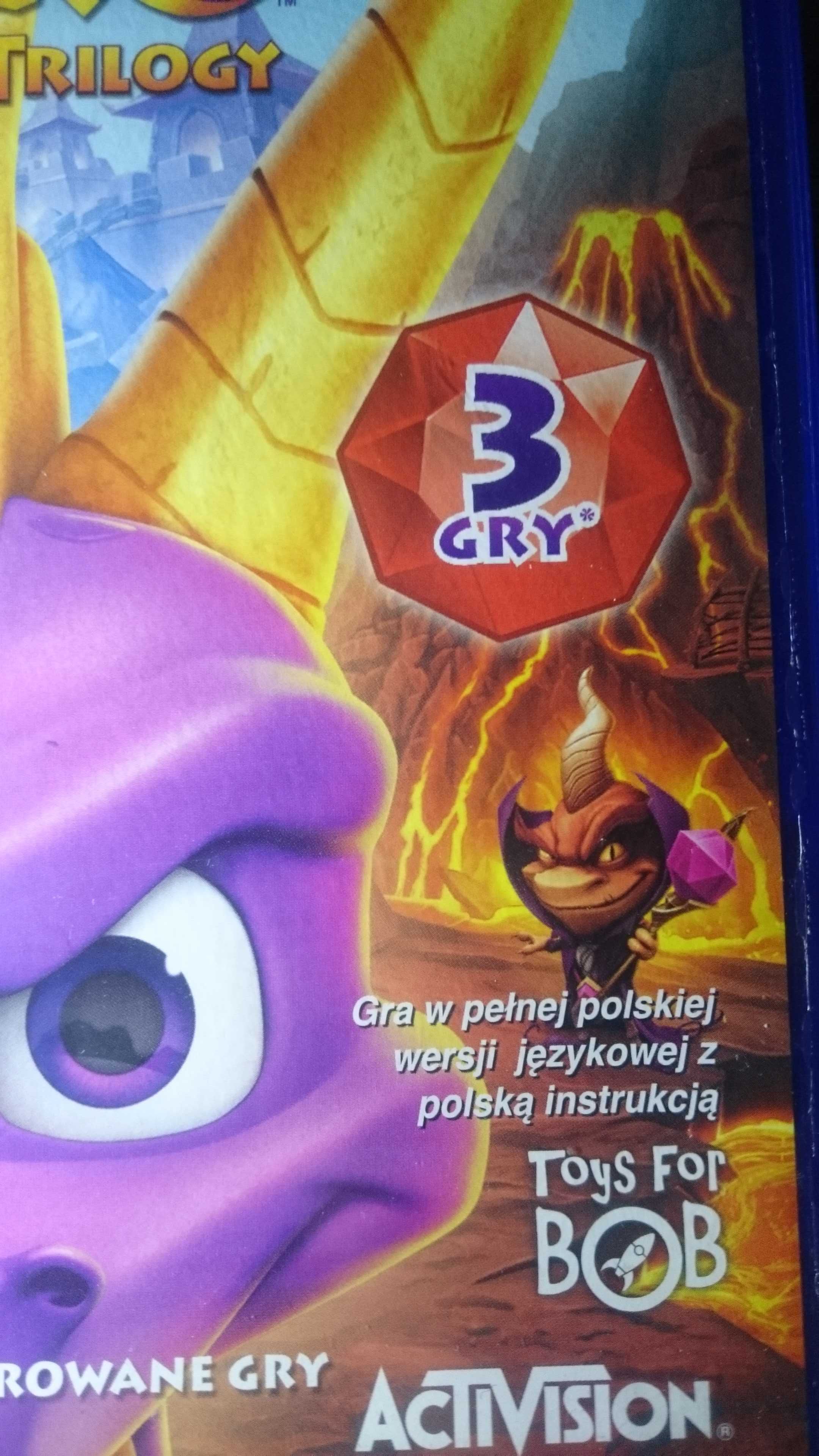 Spyro trilogy trylogia TRZY GRY ps4 playstation 4 minecraft lego gta