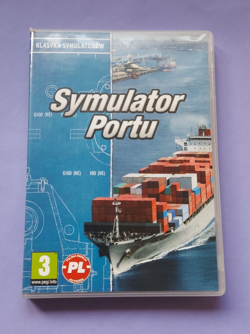 Gra DVD PC ROM płyta Symulator Portu 3014rok