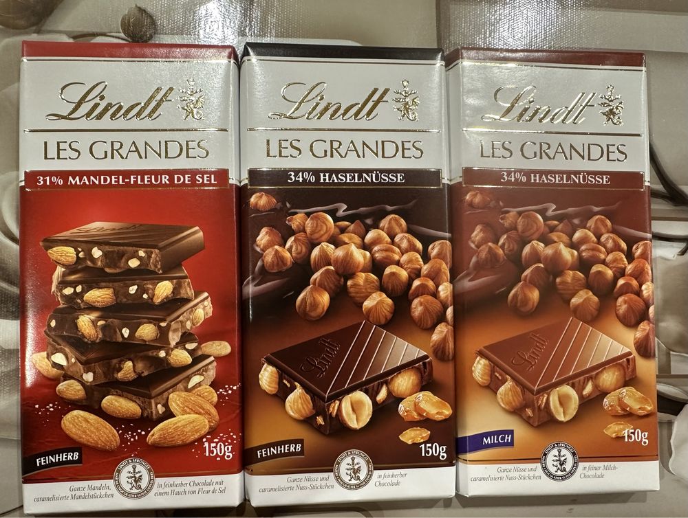 Щвейцарський шоколад Lindt Les Grandes