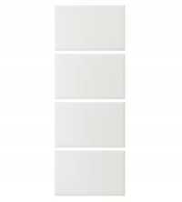 IKEA TJORHOM 4 panele do szafy, biały,75x201 cm