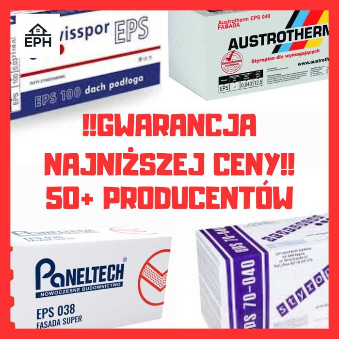 WYPRZEDAŻ styropianu elewacyjnego styropian elewacje