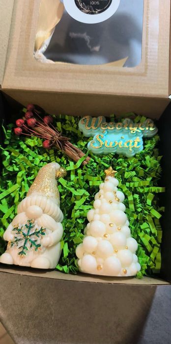 Mydlany zestaw świąteczny