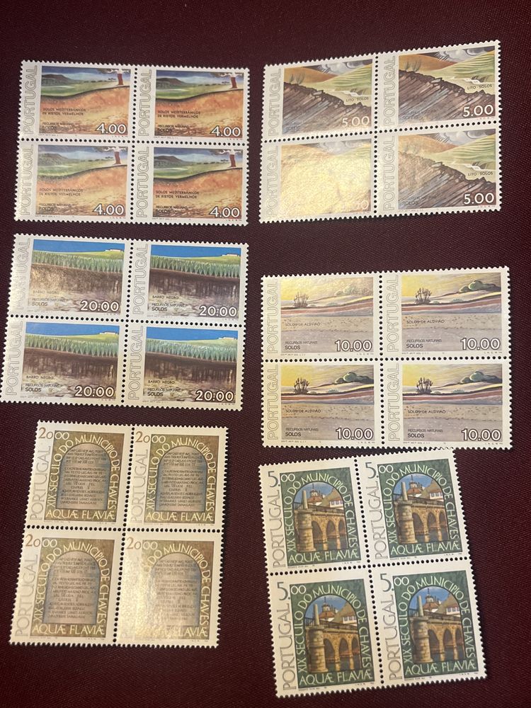 Quadras de selos