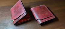 CashCardHolder - portfel skorzany(HandMade)