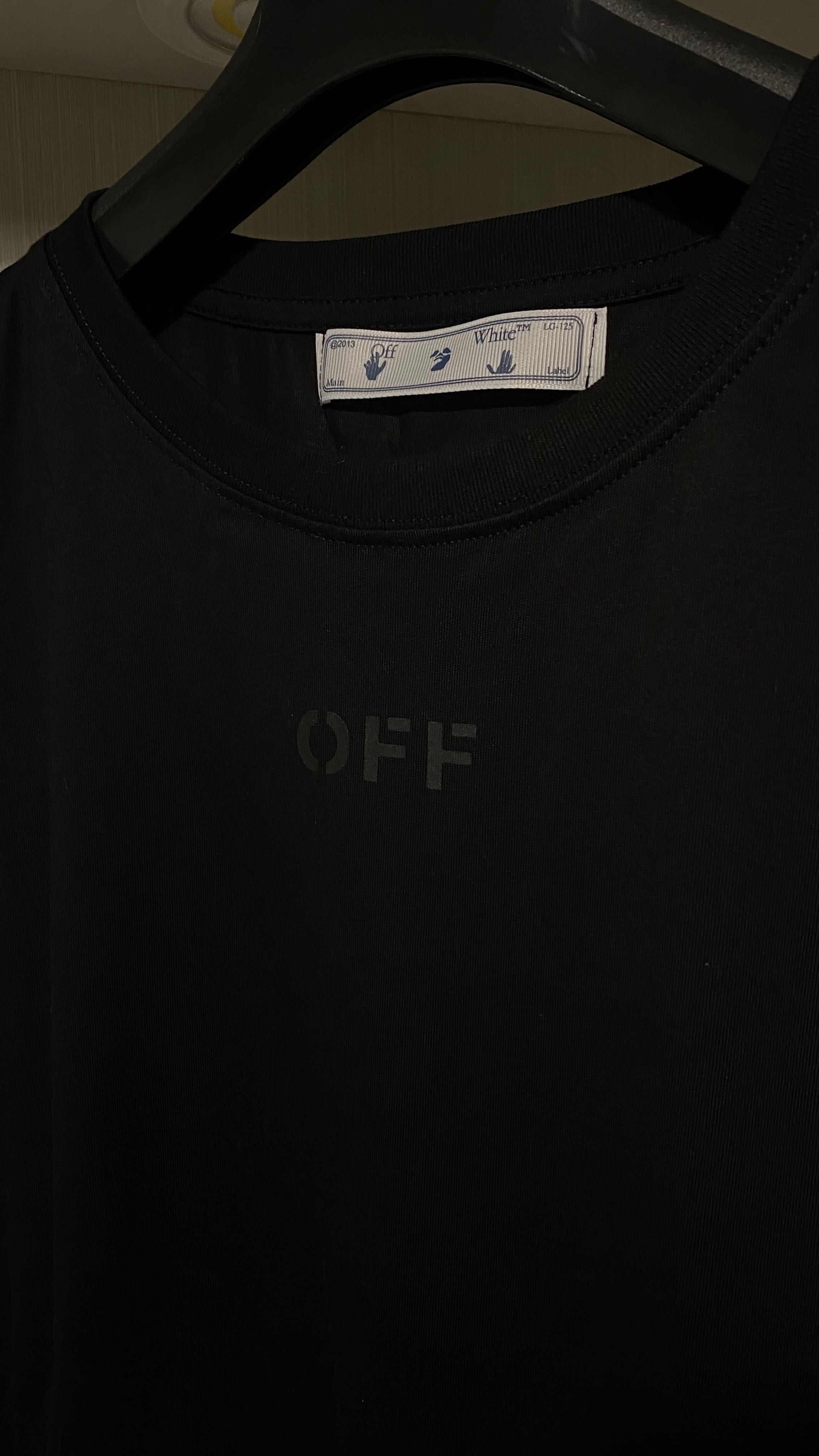 T-shirt Off-White Black