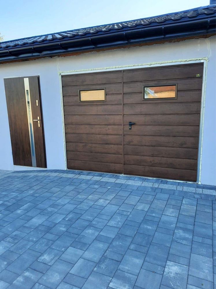 Bramy Garażowe uchylne/ dwuskrzydlowe / drzwi stalowe PRODUCENT