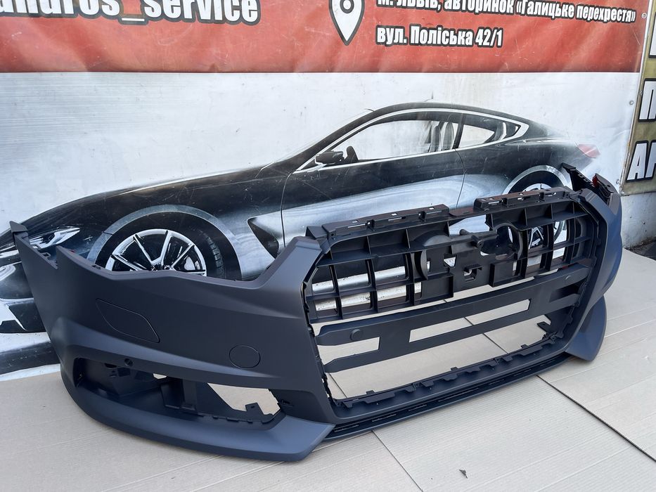 Бампер audi a6 c7 s-line 2015 2016 2017 2018 бампер а6 с7 с лайн рест
