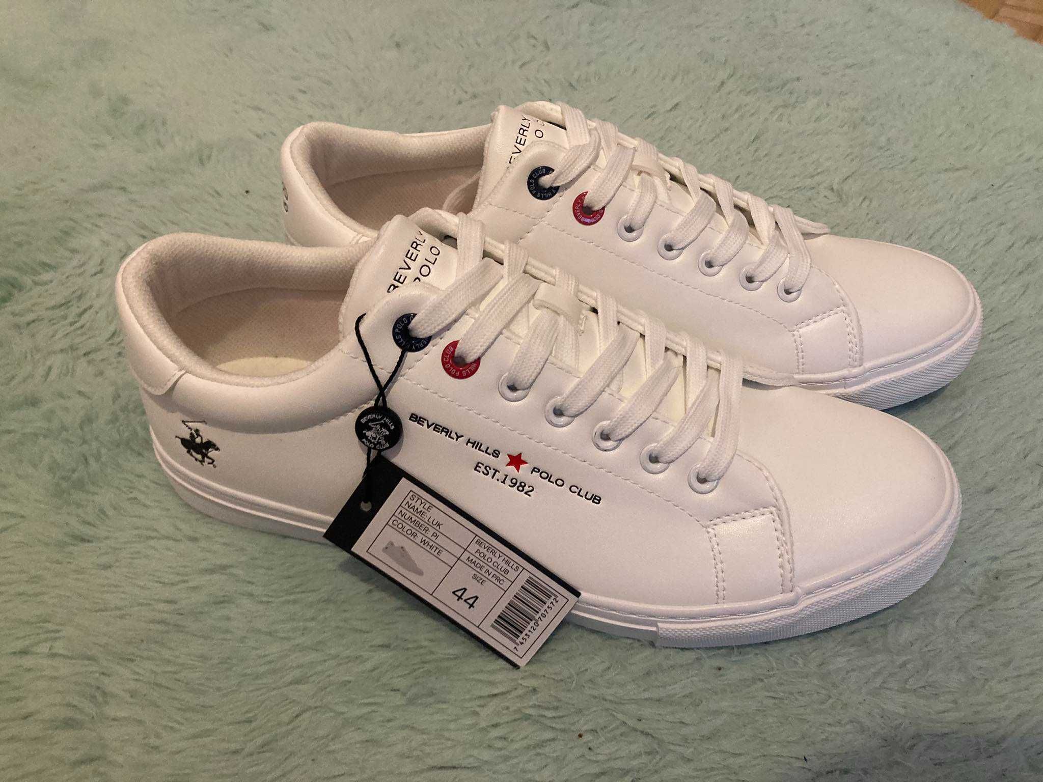 Nowe Oryginalne Luksusowe Buty Męskie Beverly Hills Polo Club r. 44