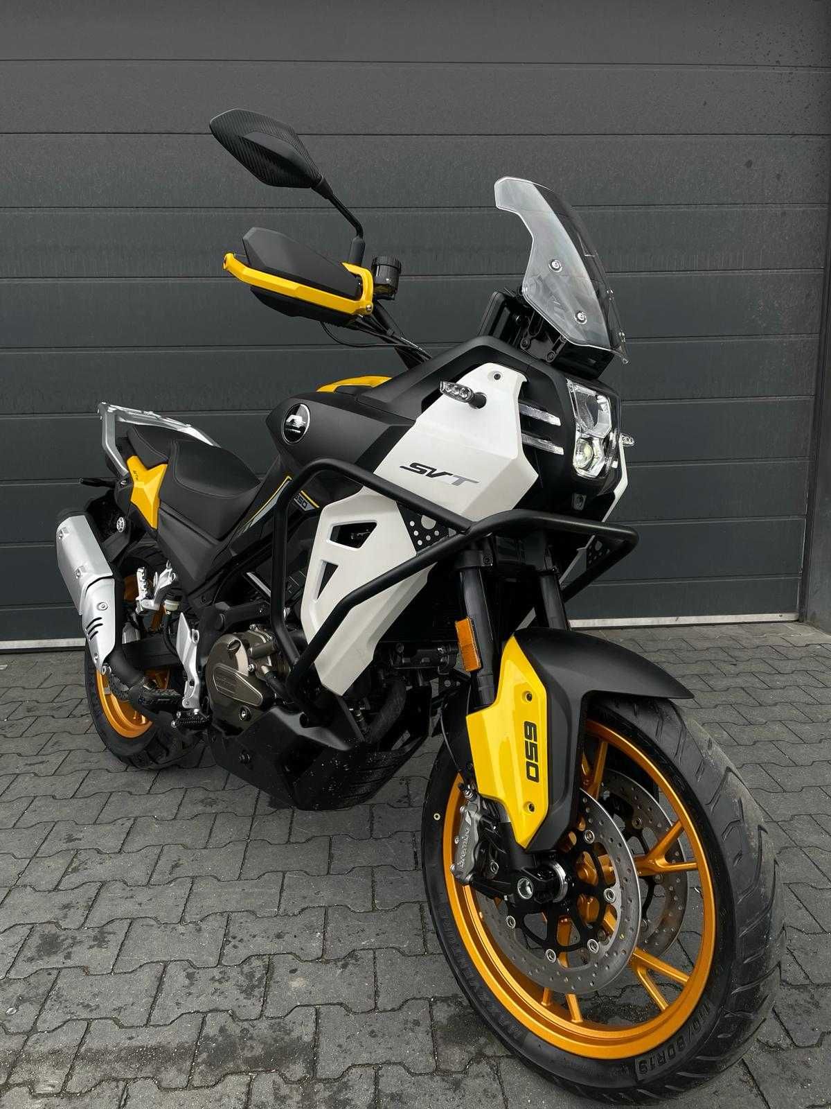 Nowy QJmotor SVT 650X*76.2 KM*RATY*Vat23%Transport do 150 km GRATIS*