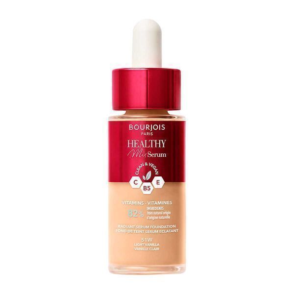 Bourjois nawilżająco-rozświetlający podkład-serum do twarzy 51W