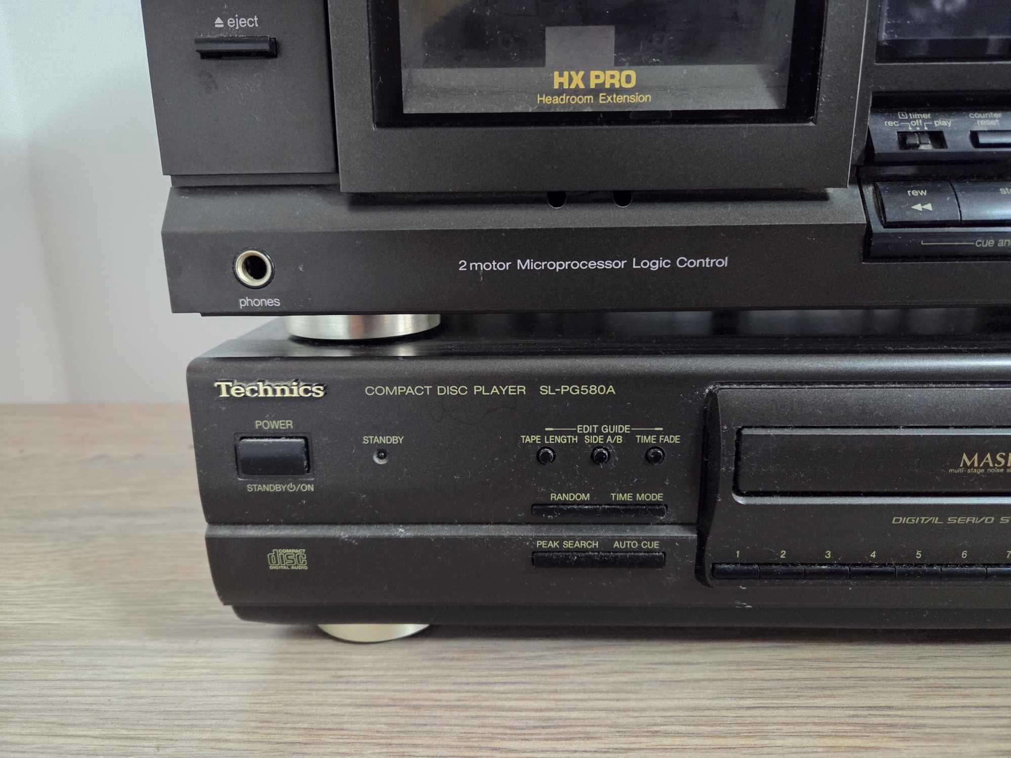 Technics wzmacniacz equalizer RS-B665 SU-610 SH-GE90 SL-PG580A