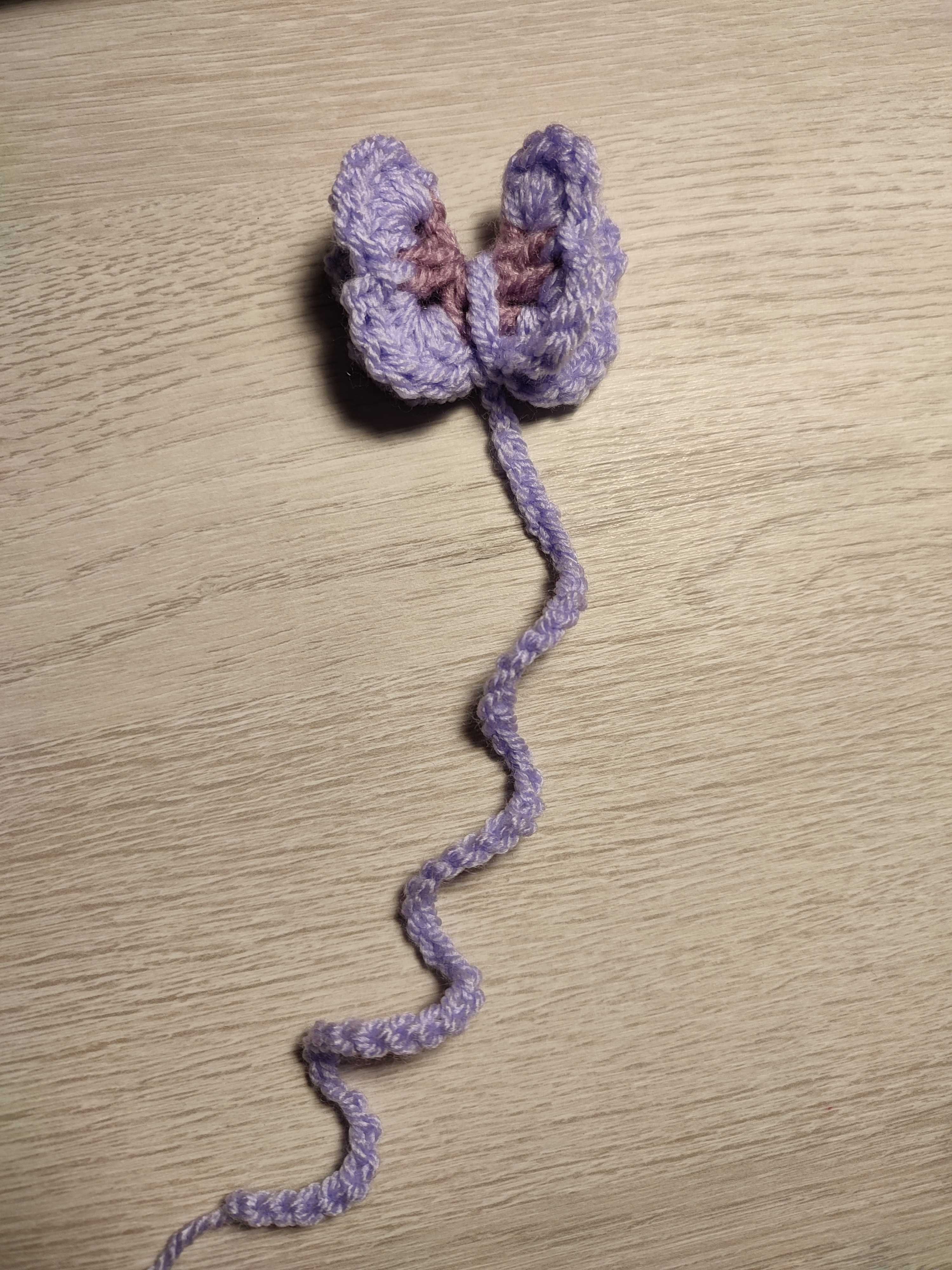 Motylki na szydełku handmade