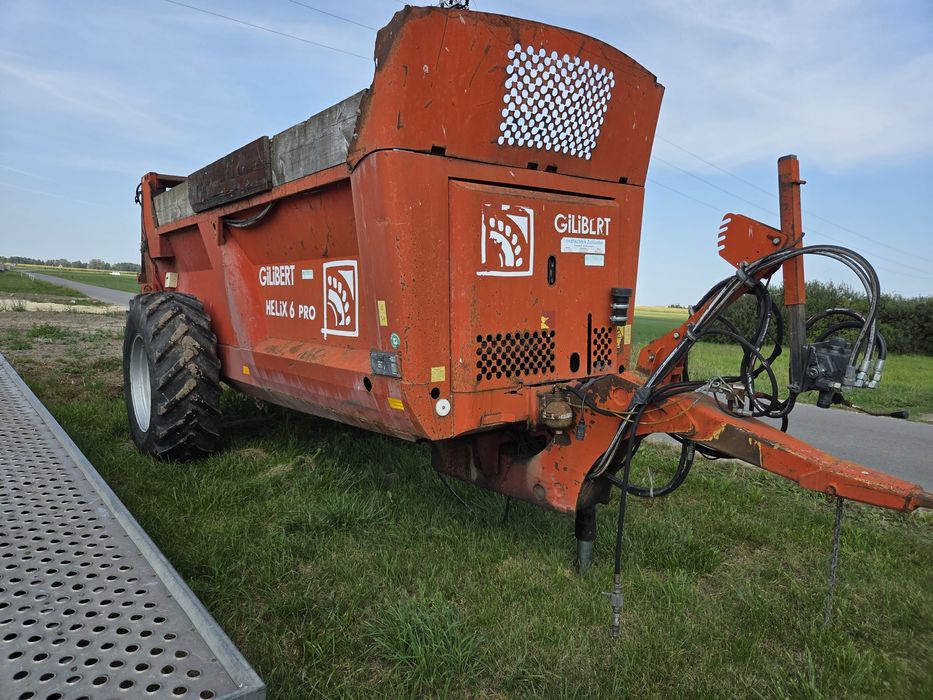 Rozrzutnik obornika gilbert halix 6 do poprawek