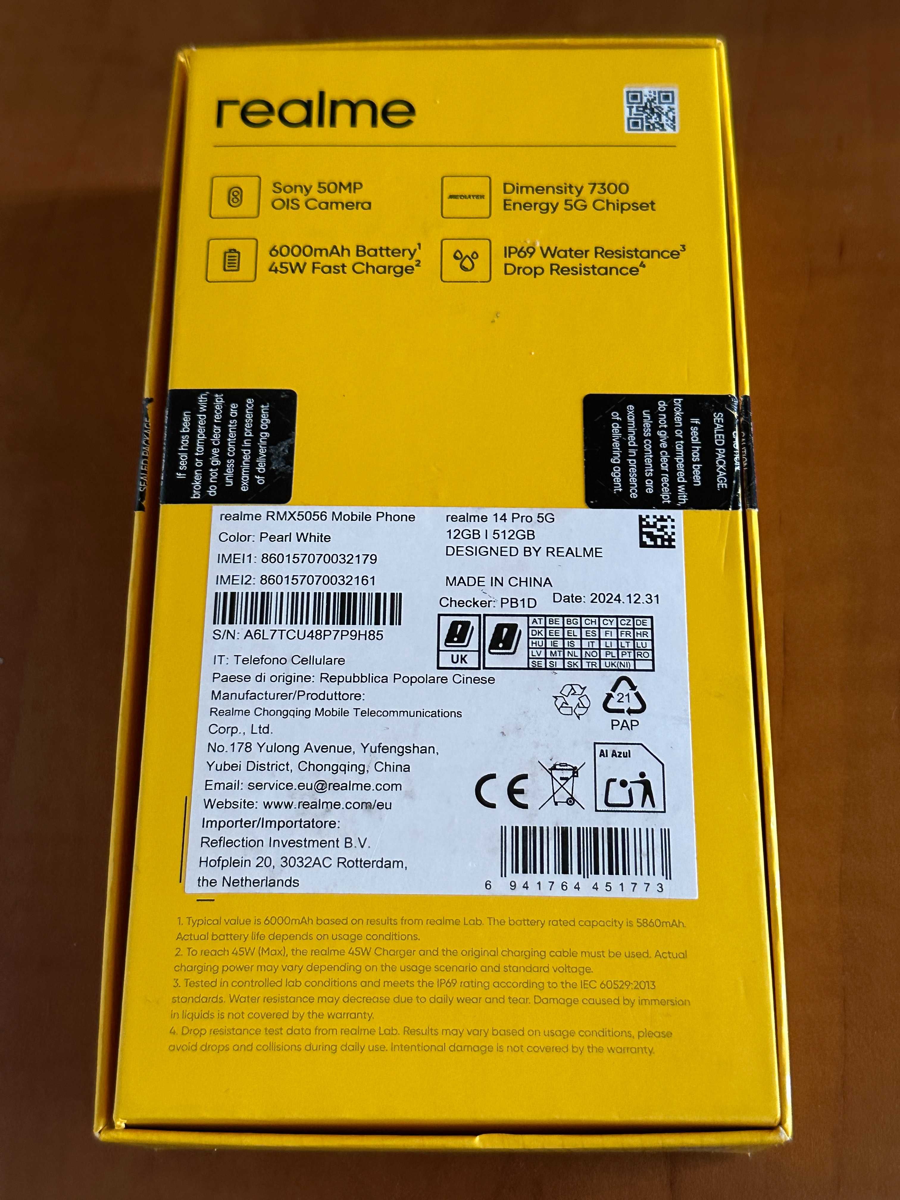 Realme 14 Pro 5G 512GB - jak nowy