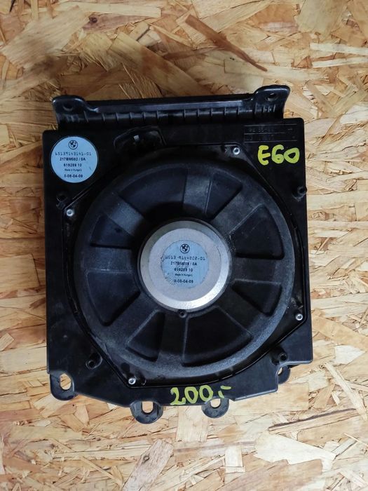 BMW E60 E61 GŁOŚNIK NISKOTONOWY 9144202 9143141