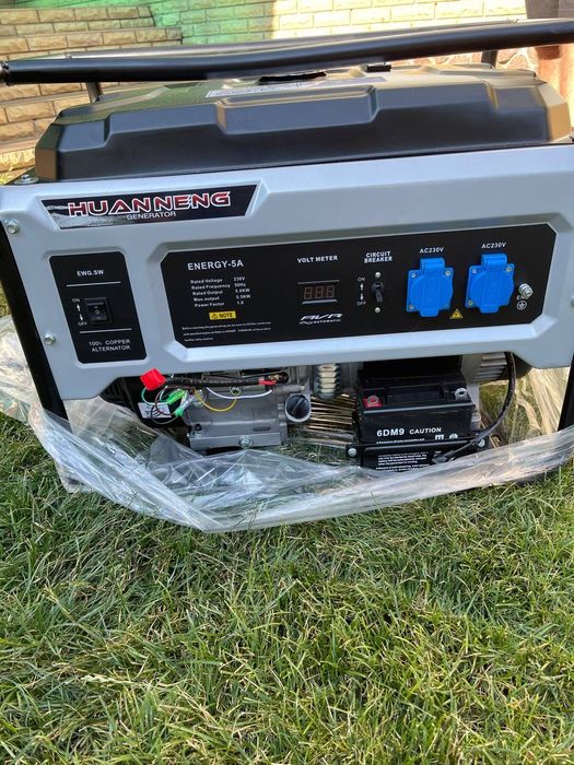 Генератор бензиновий Huanneng Energy-5A (5 кВт) чотиритактний