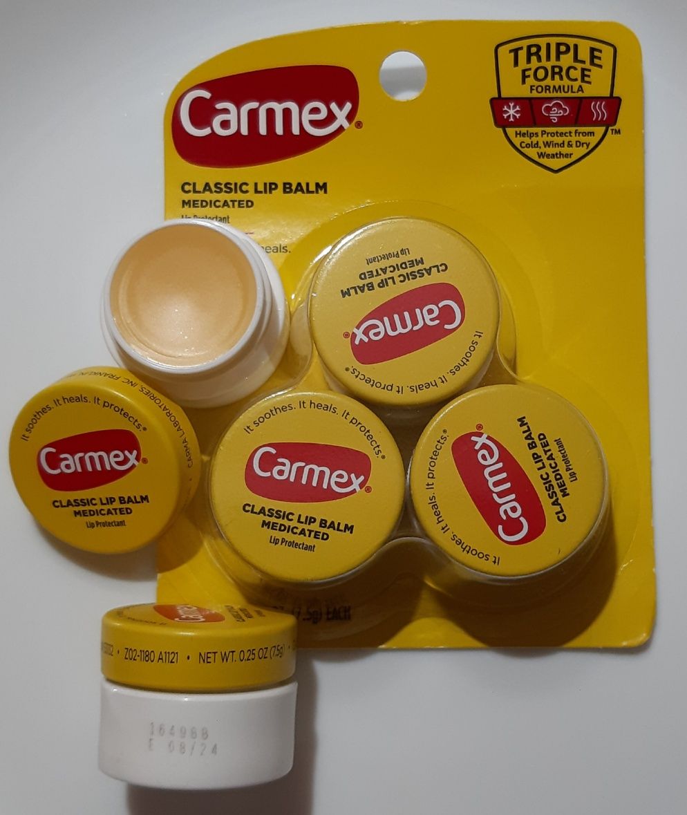 Набір бальзамів Carmex - SOS засіб для губ