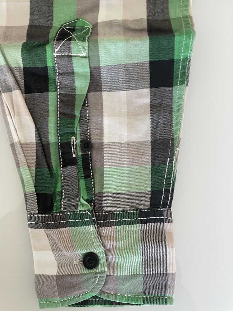 Camisa xadrez homem pull&bear